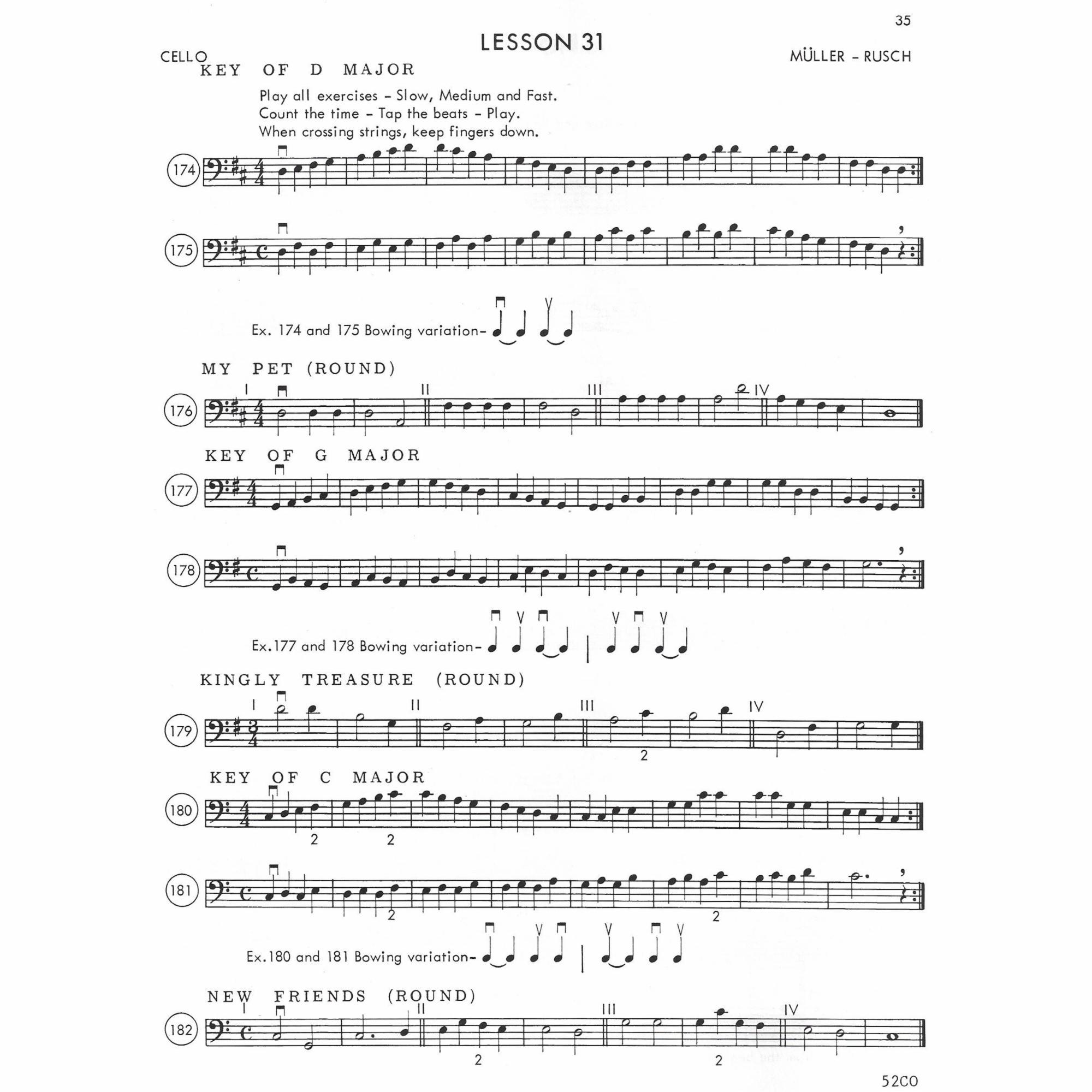 Sample: Cello (Pg. 2/35)