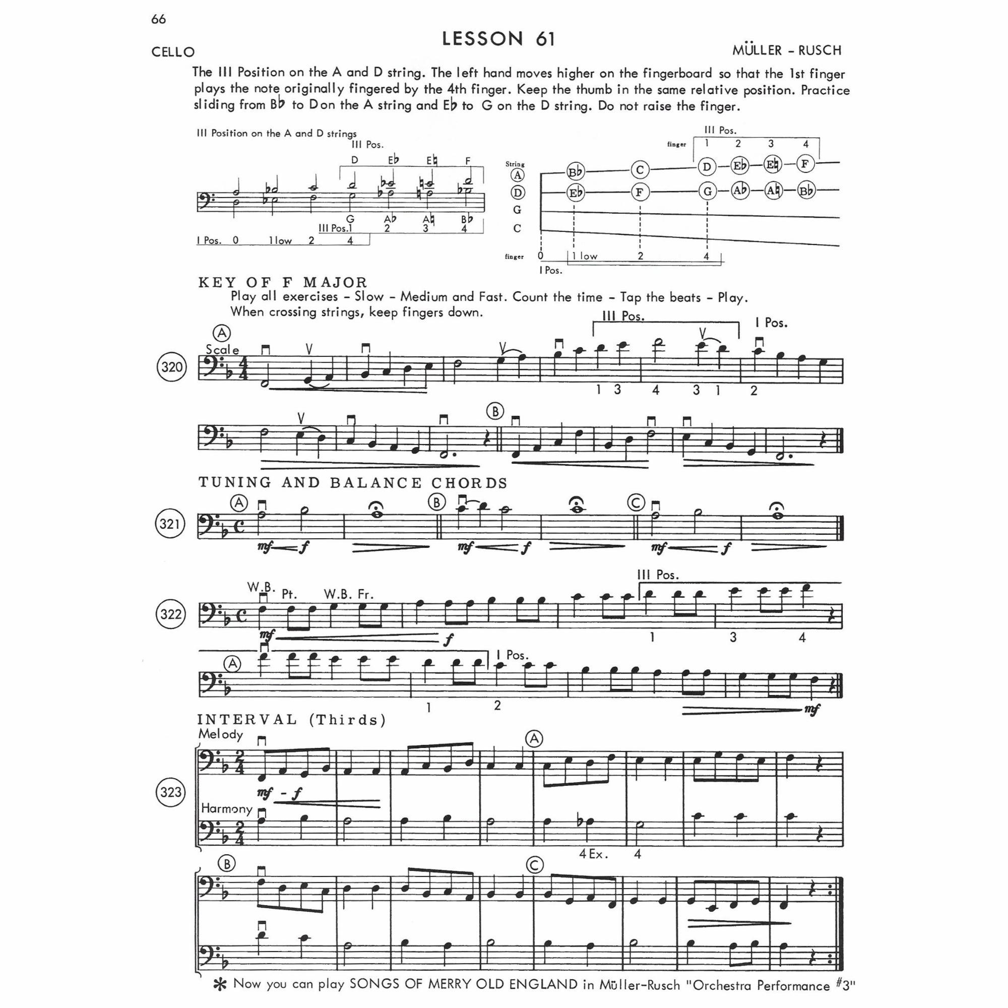 Sample: Cello (Pg. 2/66)