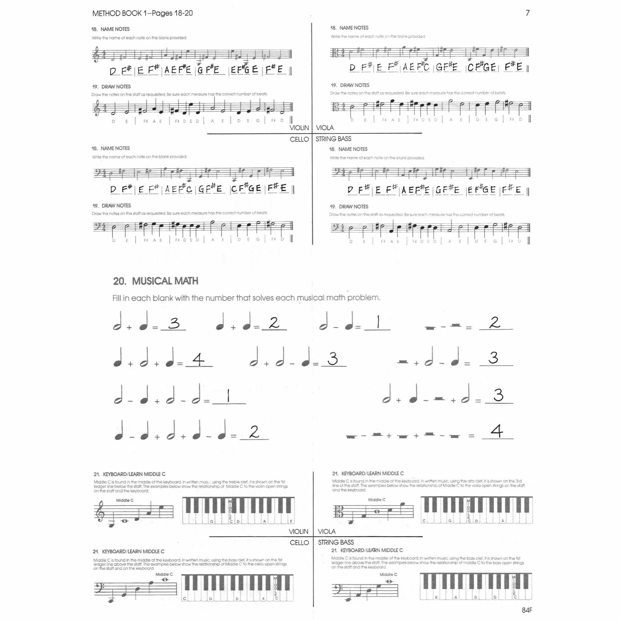 Sample: Answer Key