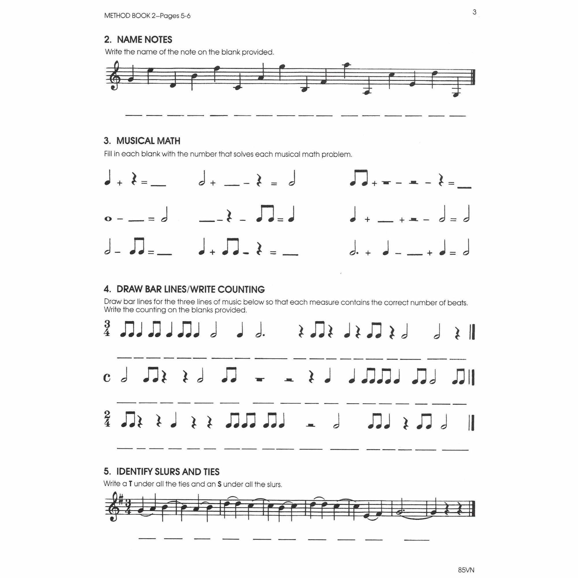 Sample: Violin (Pg. 3)