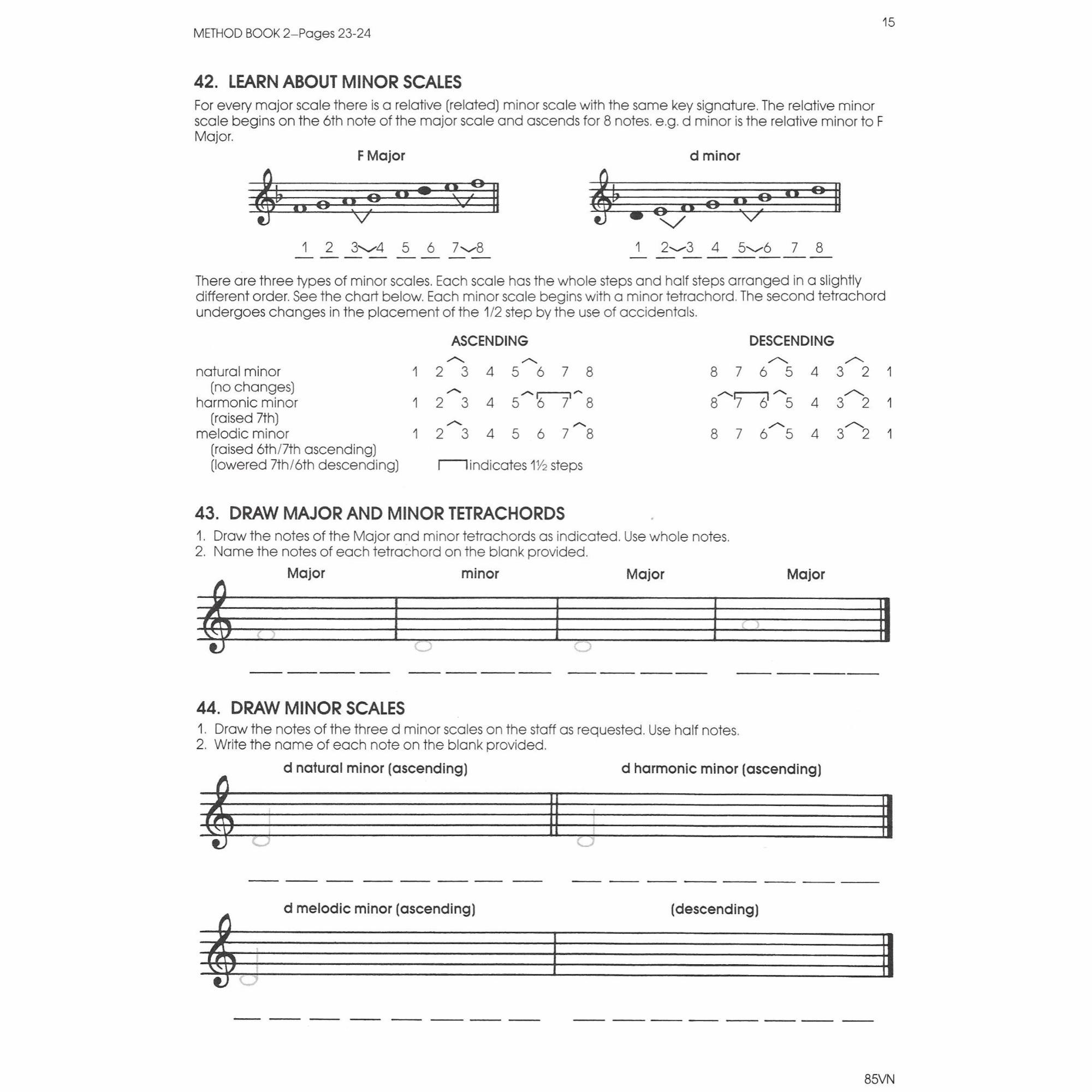 Sample: Violin (Pg. 15)
