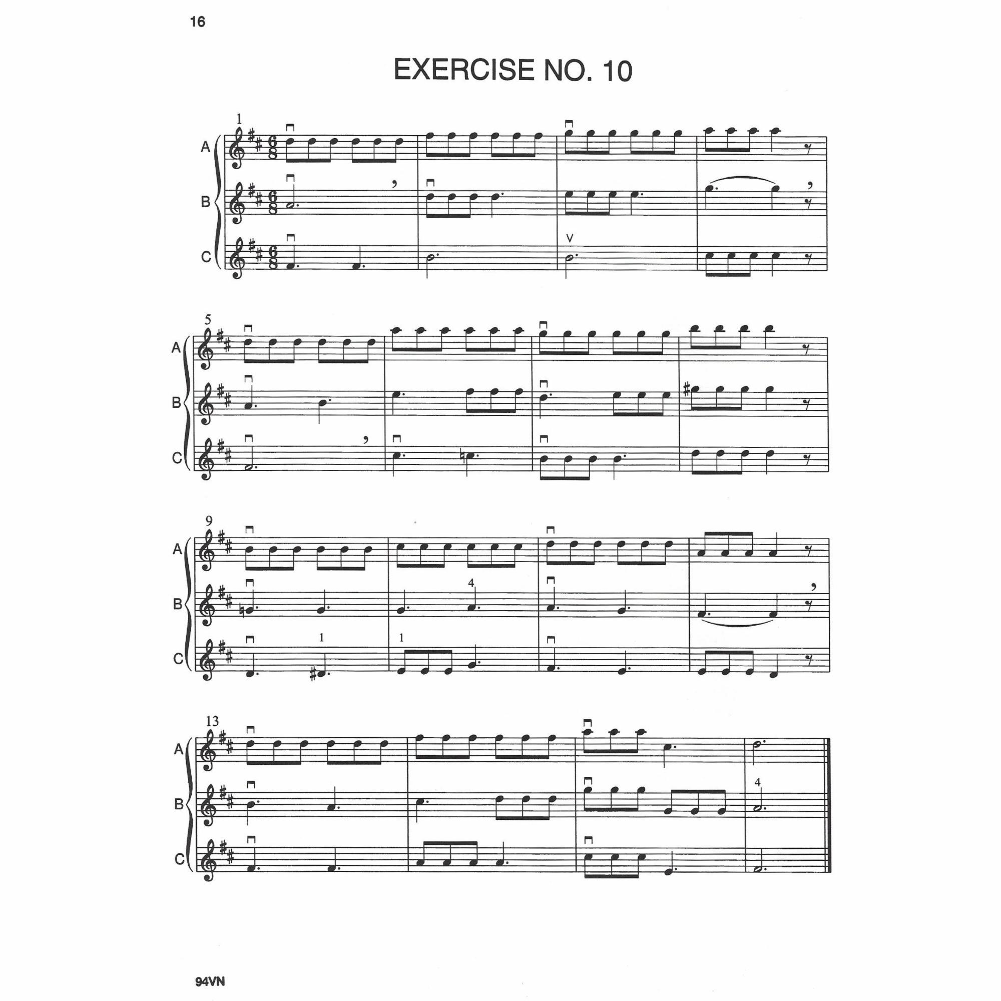 Sample: Violin (Pg. 16)