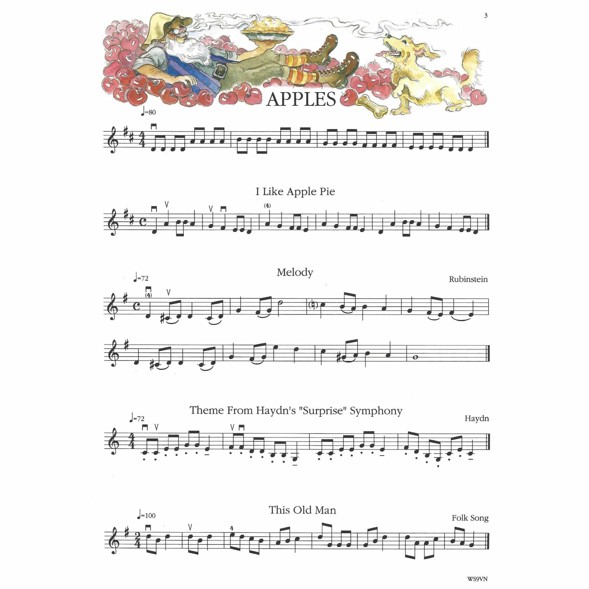 Sample: Violin (Pg. 3)