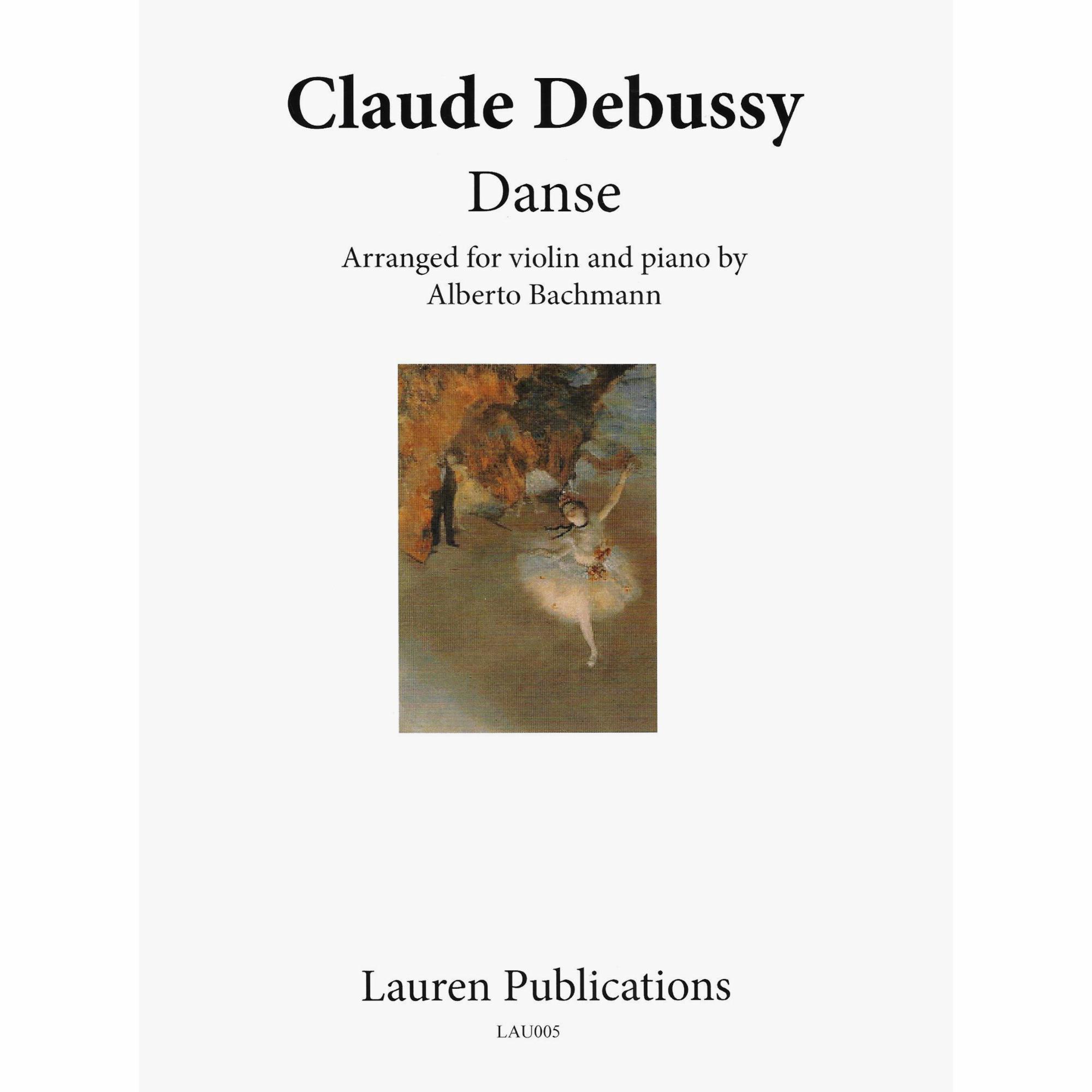 Debussy -- Danse for Violin and Piano