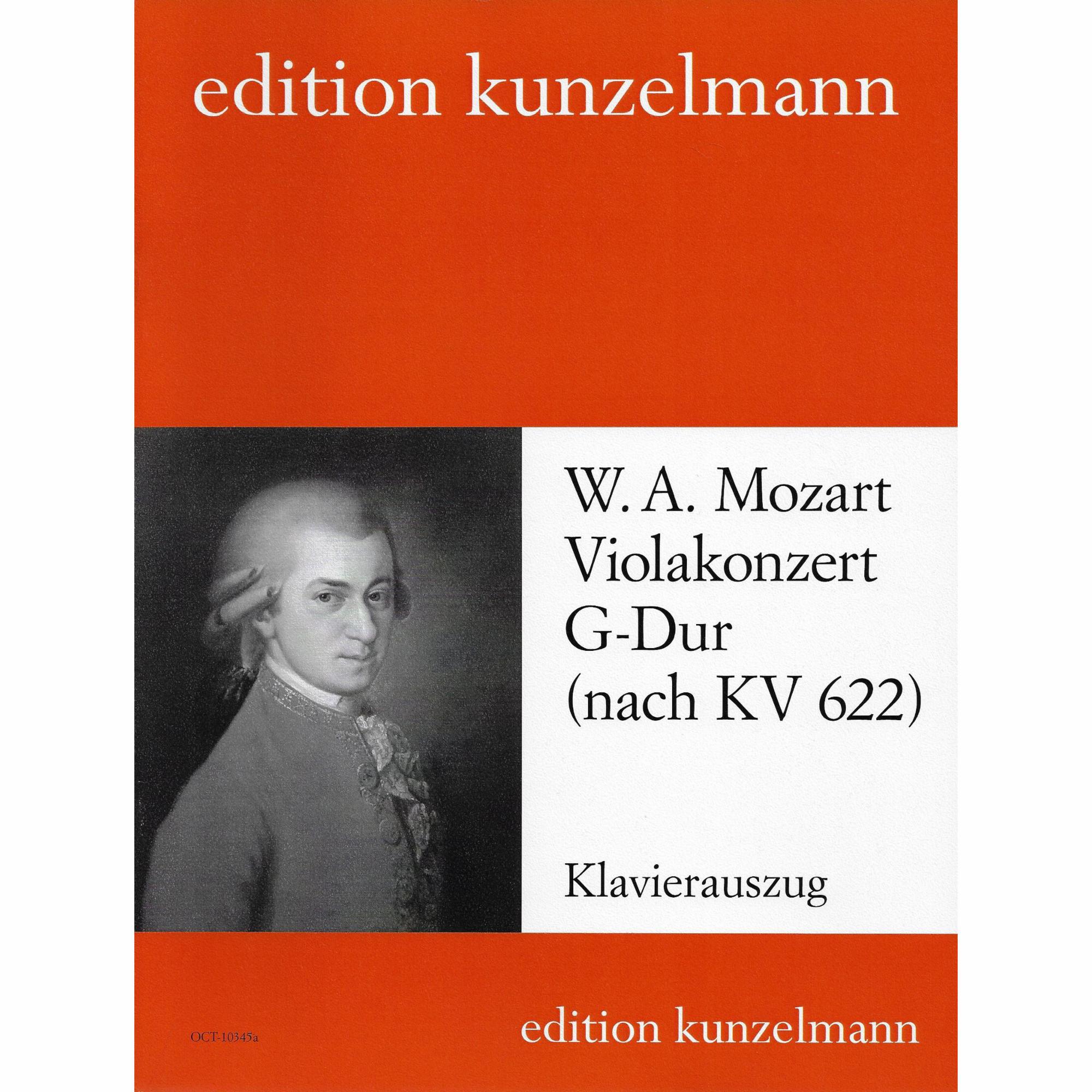 Mozart -- Viola Concerto in G Major, after K. 622