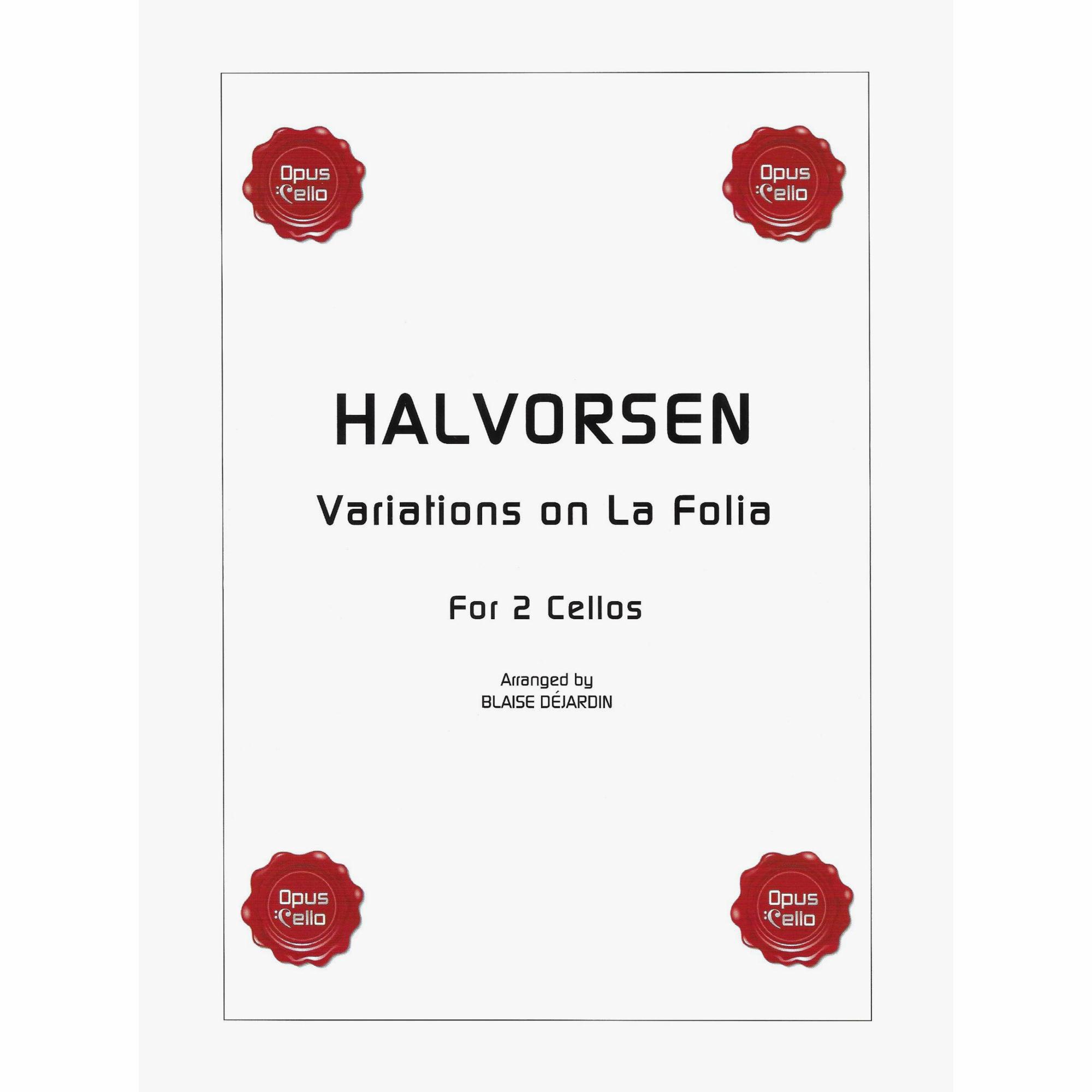 Halvorsen -- Variations on La Folia for Two Cellos