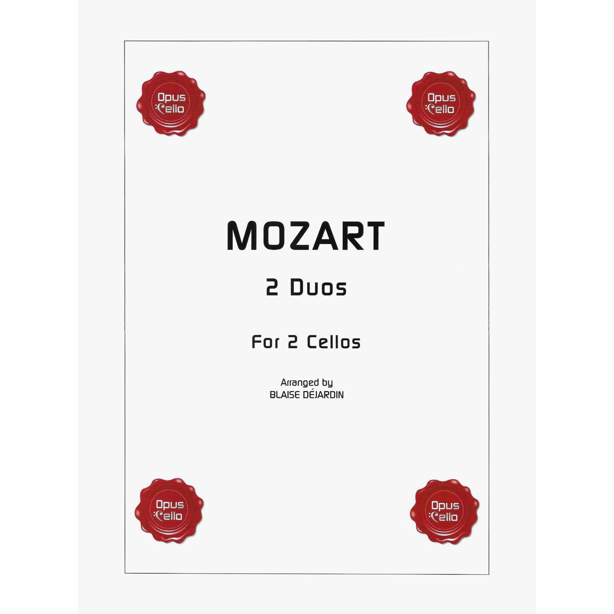 Mozart -- 2 Duos for Two Cellos