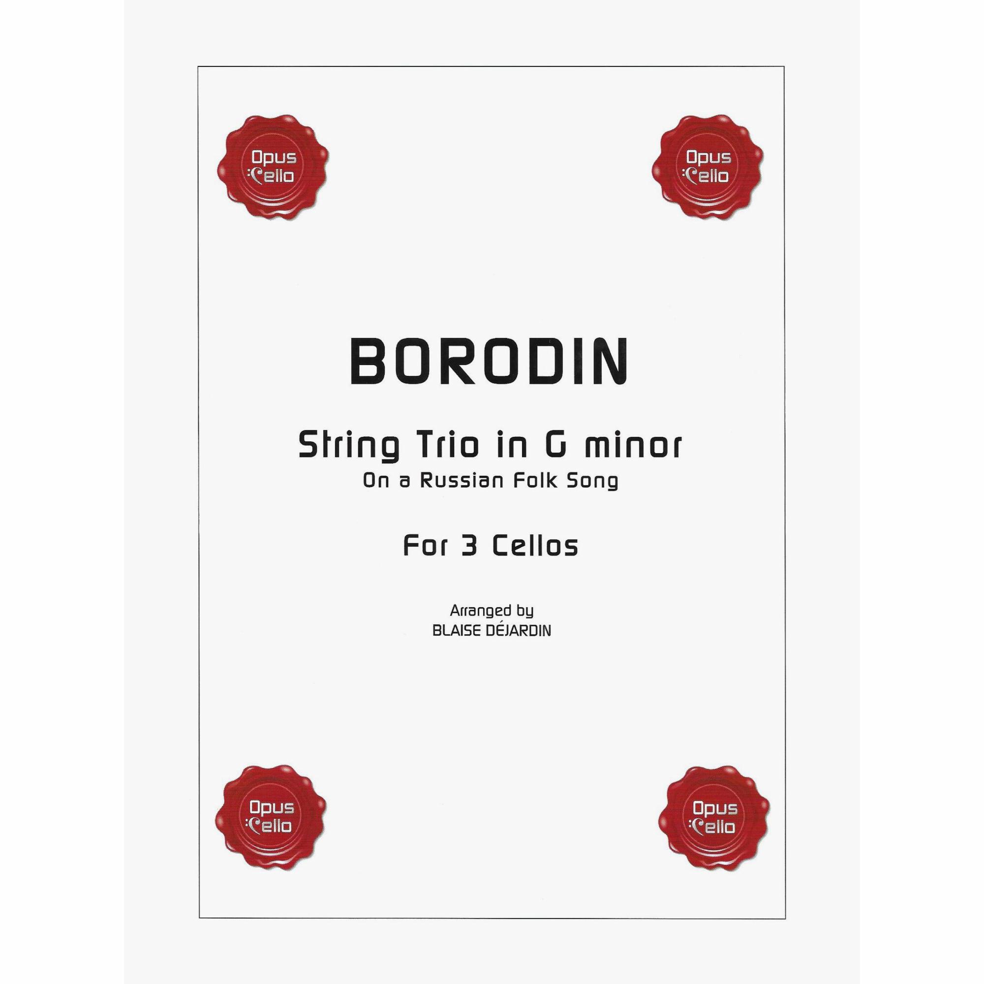 Borodin -- String Trio in G Minor for Three Cellos