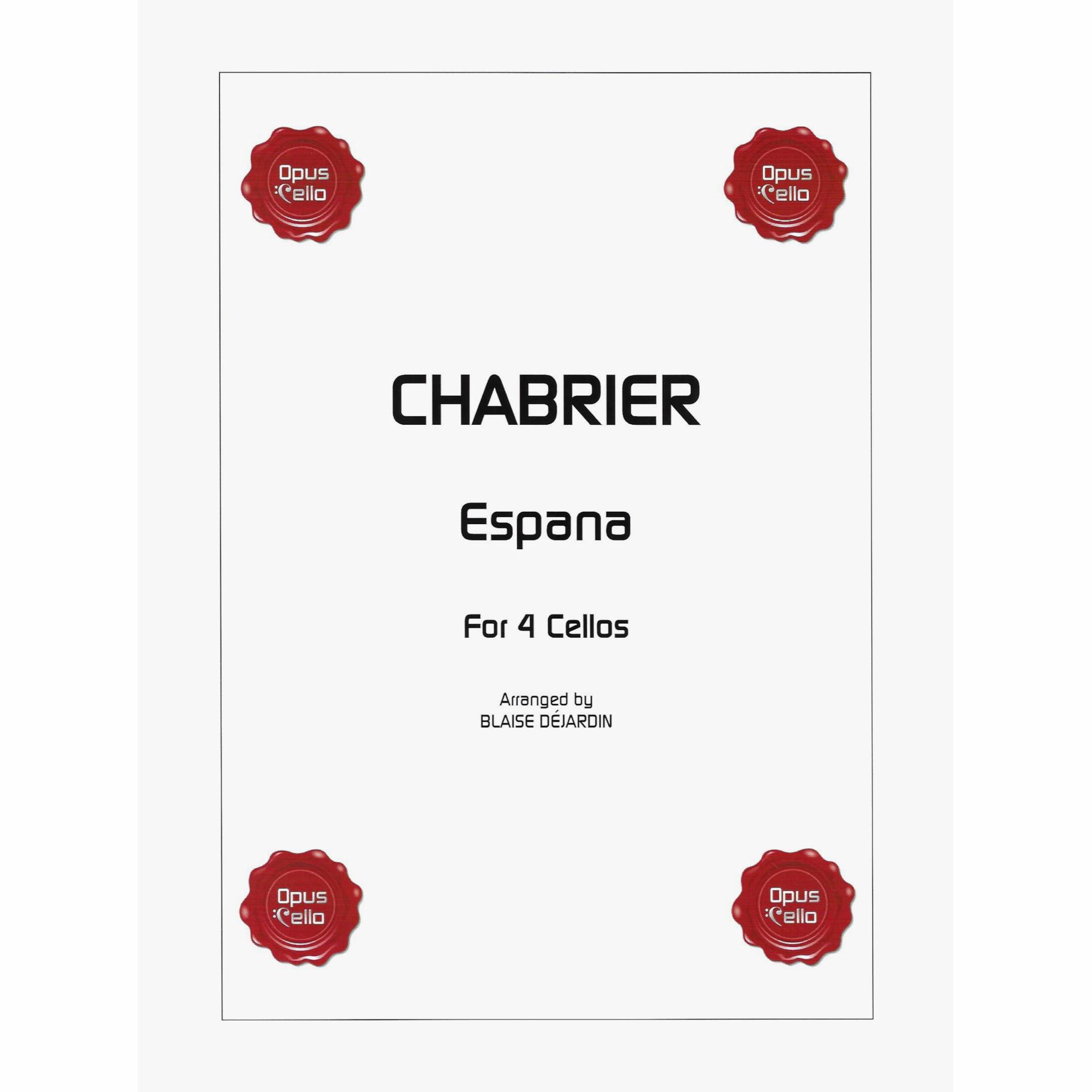 Chabrier -- Espana for Four Cellos