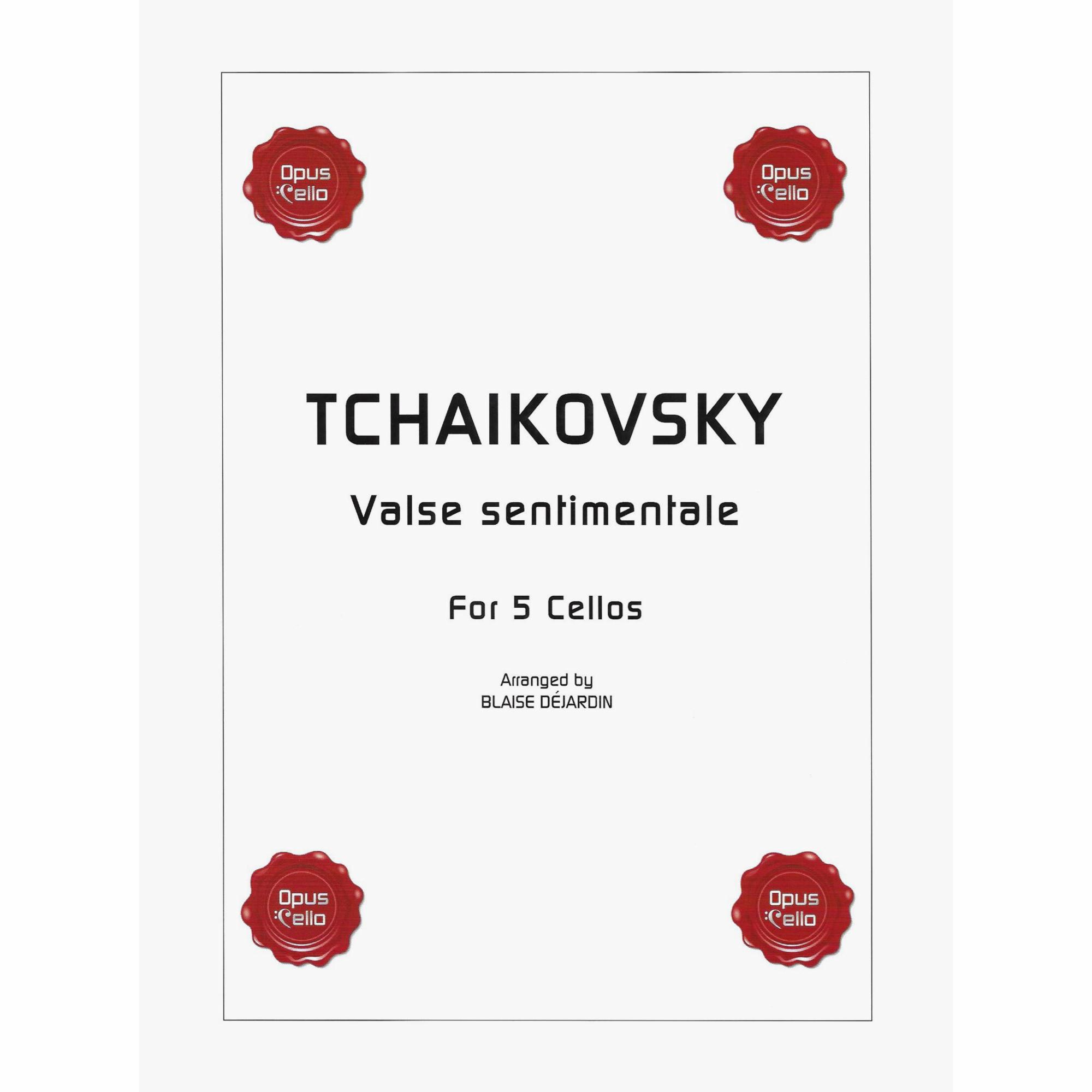 Tchaikovsky -- Valse sentimentale for Five Cellos