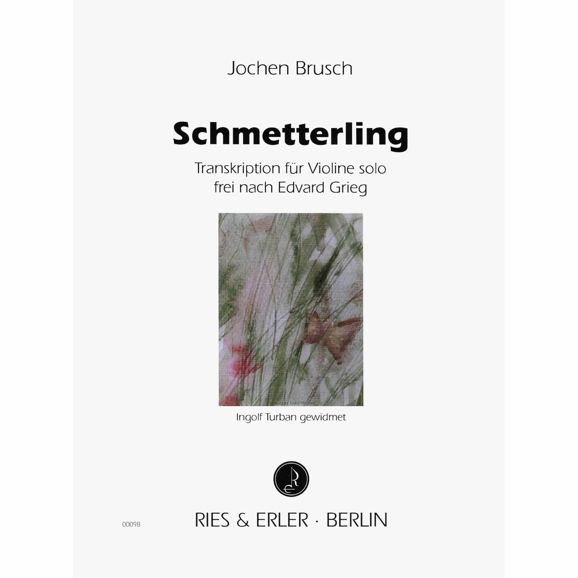 Grieg -- Schmetterling for Solo Violin
