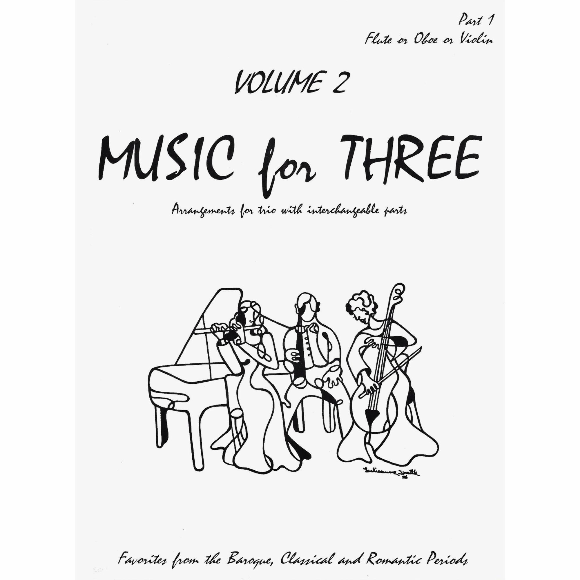 Music for Three, Vol. 2: Baroque, Classical, and Romantic Favorites