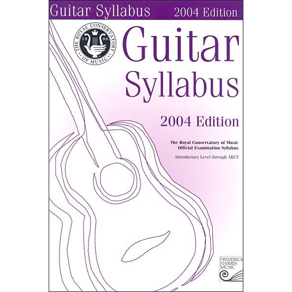 Royal Conservatory of Music: Guitar Syllabus