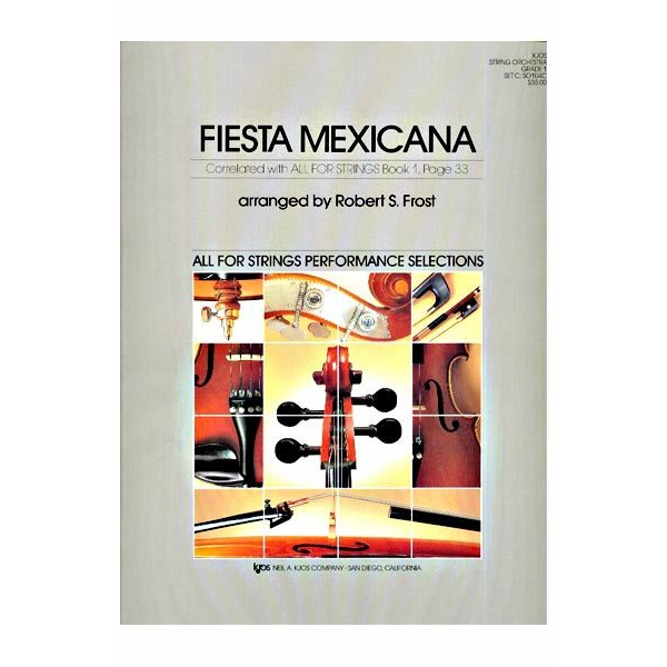 Fiesta Mexicana for String Orchestra (Grade 1)
