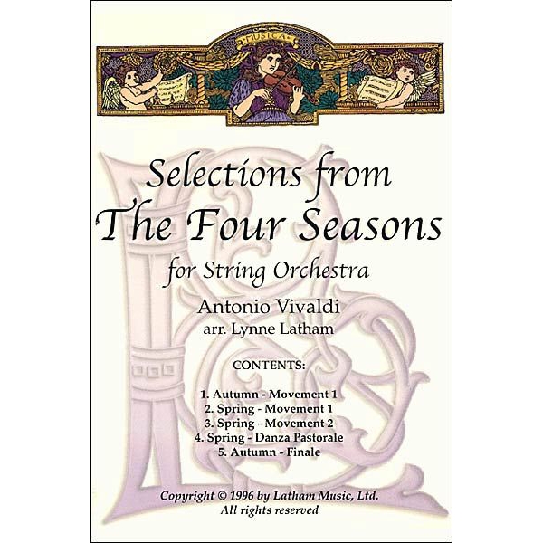 Selections from The Four Seasons for String Orchestra (Grade 3)