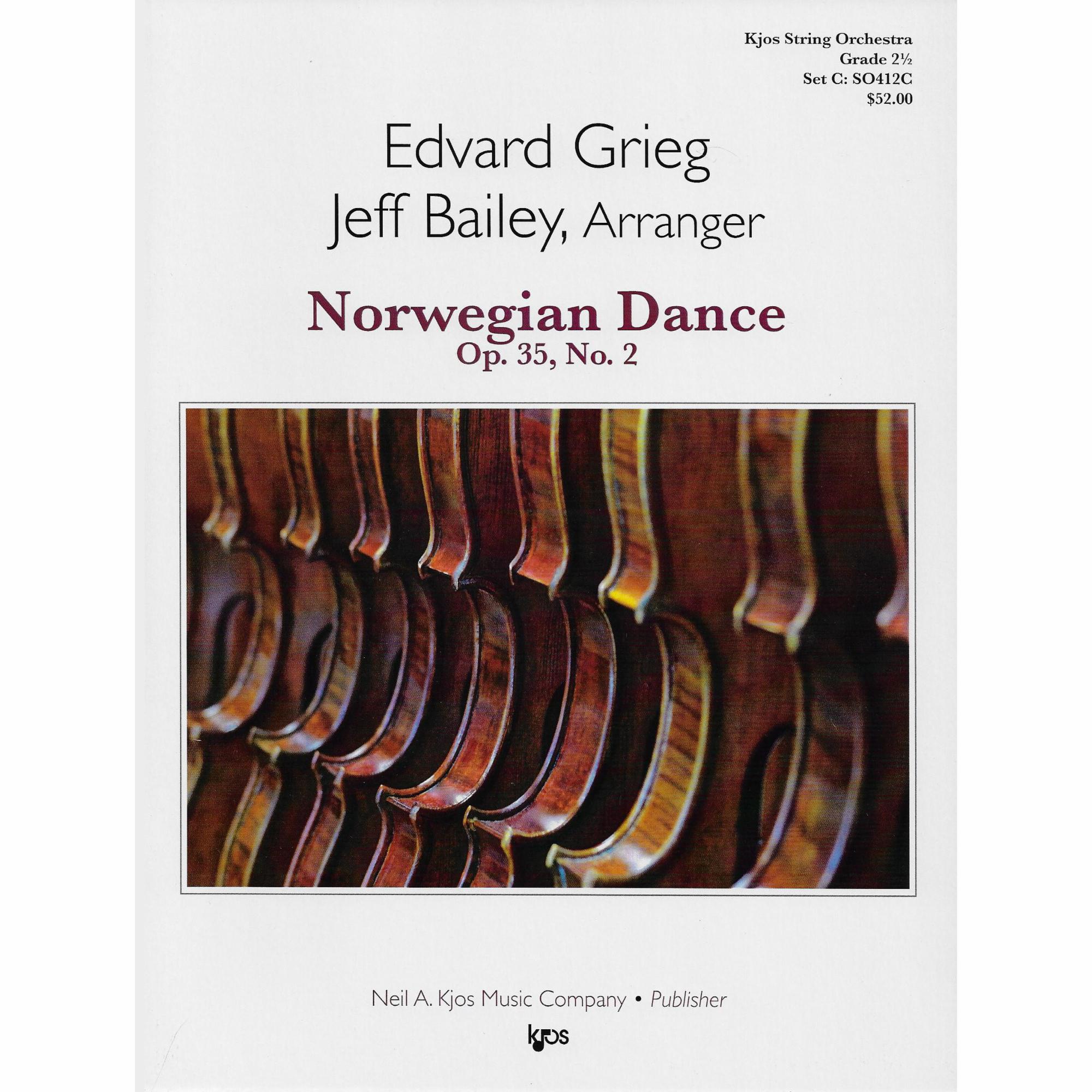 Norwegian Dance, Op. 35, No. 2 for String Orchestra