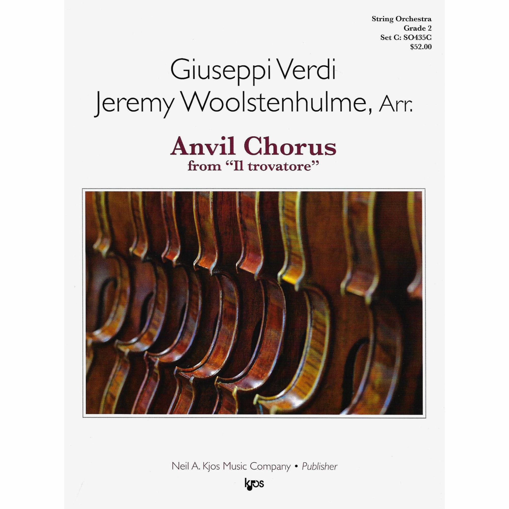 Verdi -- Anvil Chorus from Il trovatore for String Orchestra
