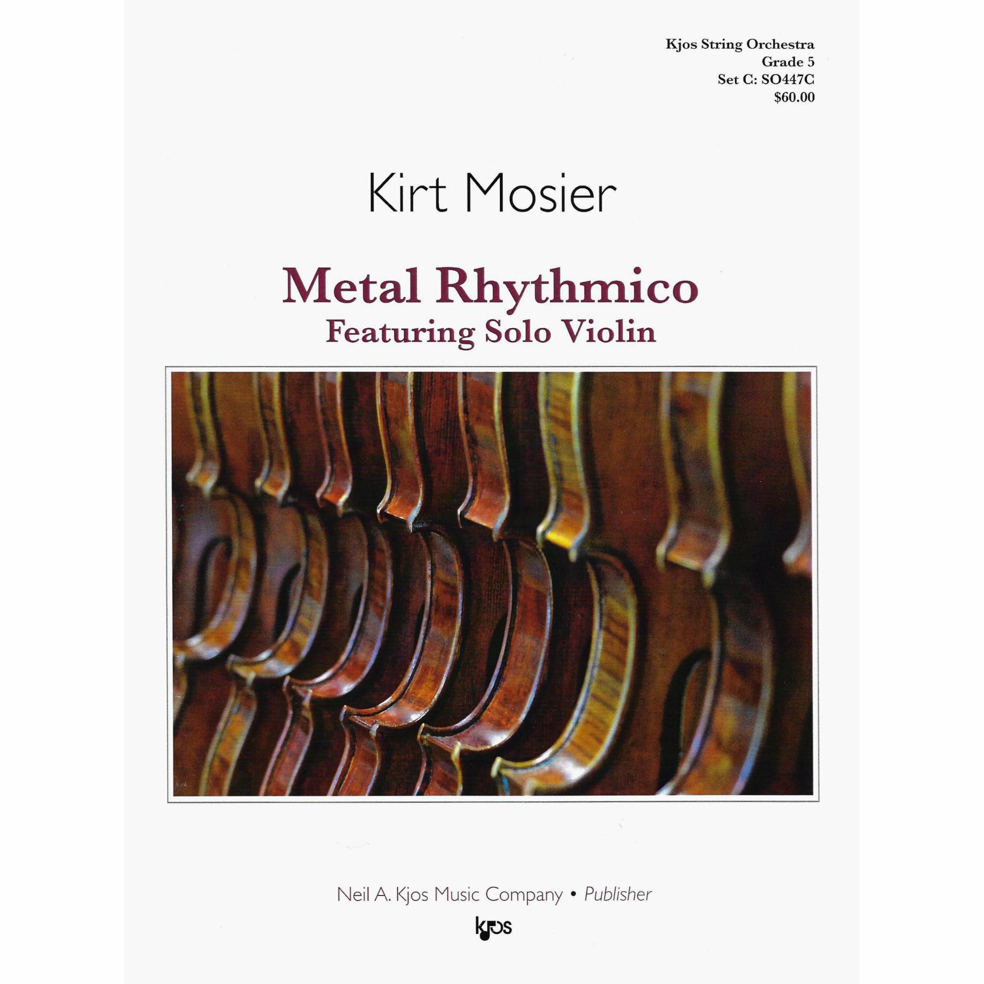 Metal Rhythmico for Solo Violin and String Orchestra