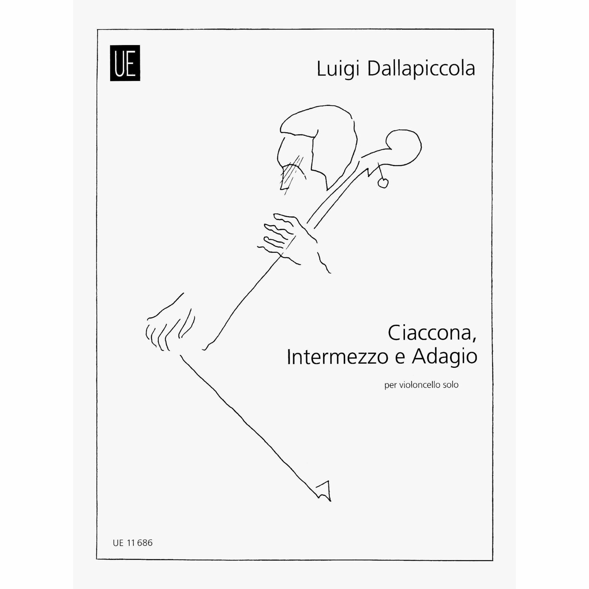 Dallapiccola -- Ciaccona, Intermezzo e Adagio for Solo Cello