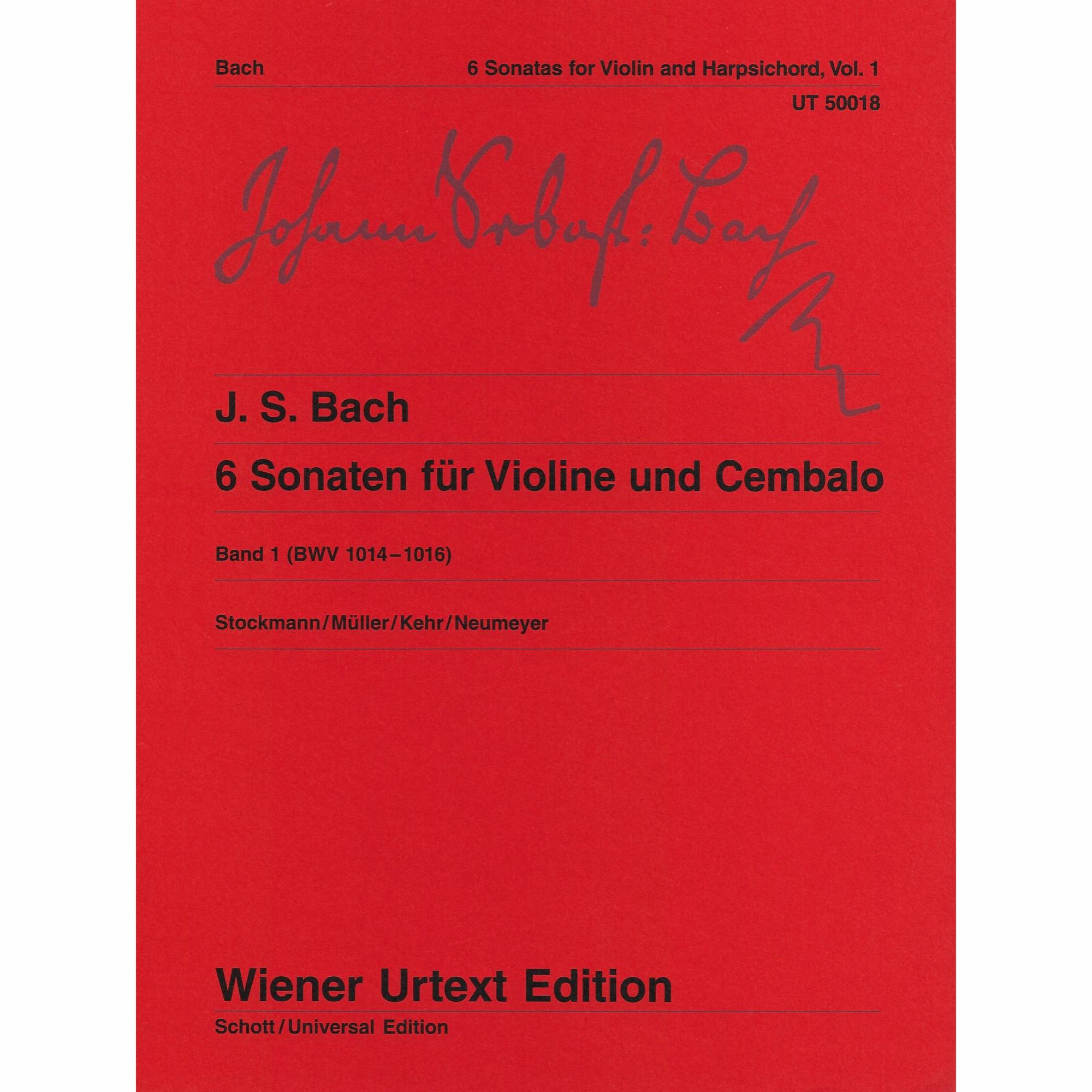 Bach -- 6 Sonatas, BWV 1014-1019 for Violin and Piano