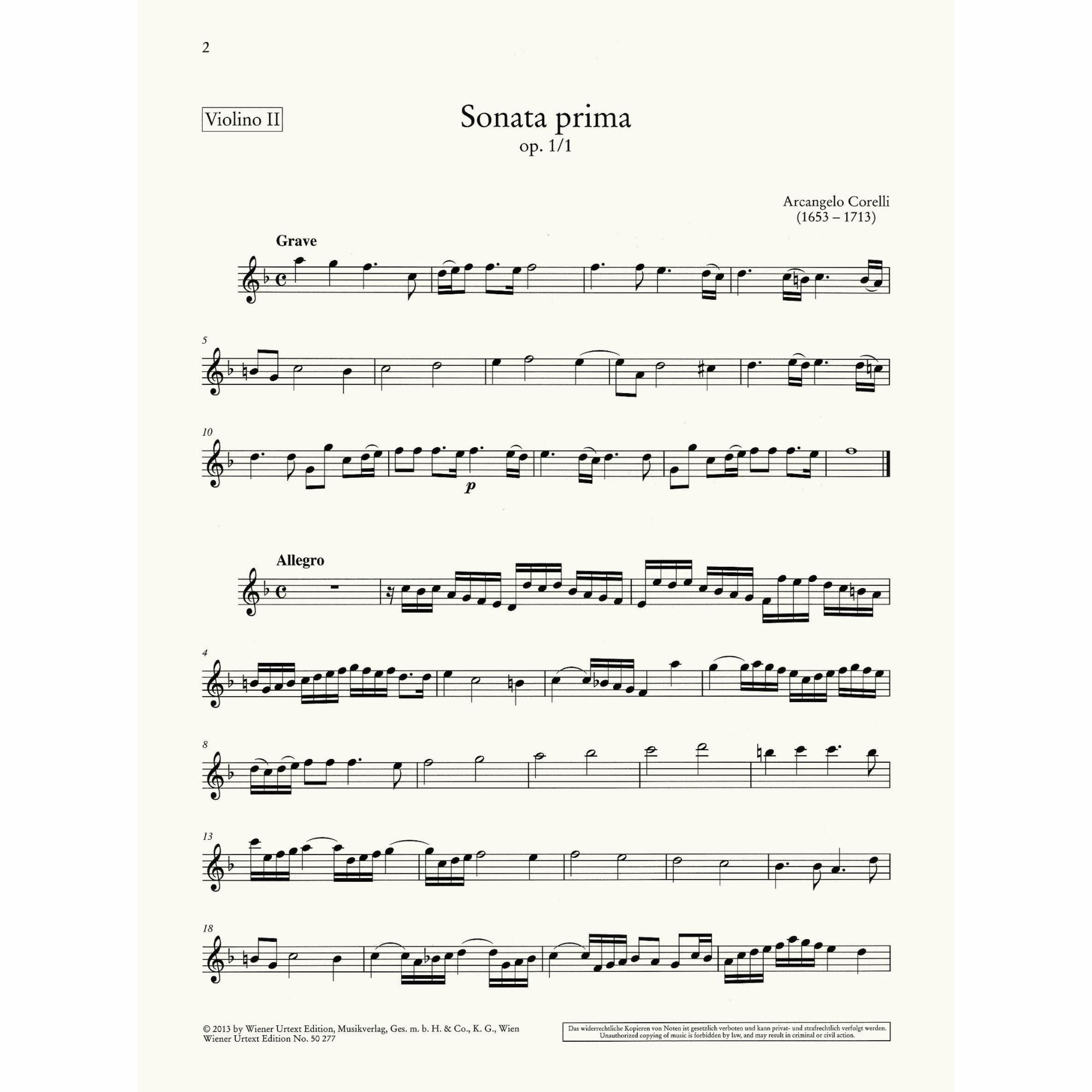 Sample: Violin II