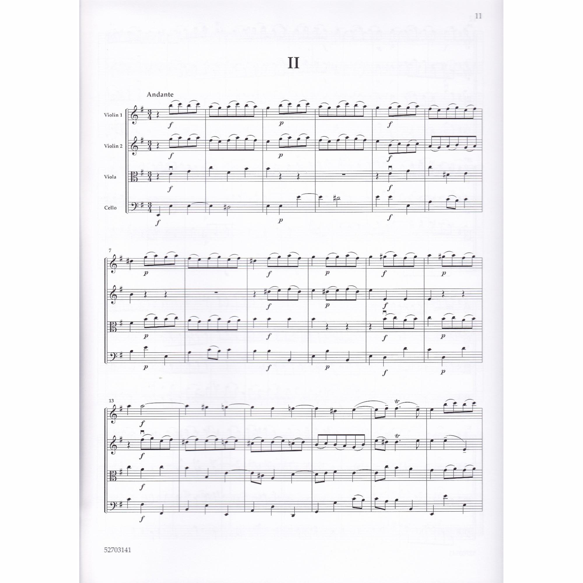 Score Sample