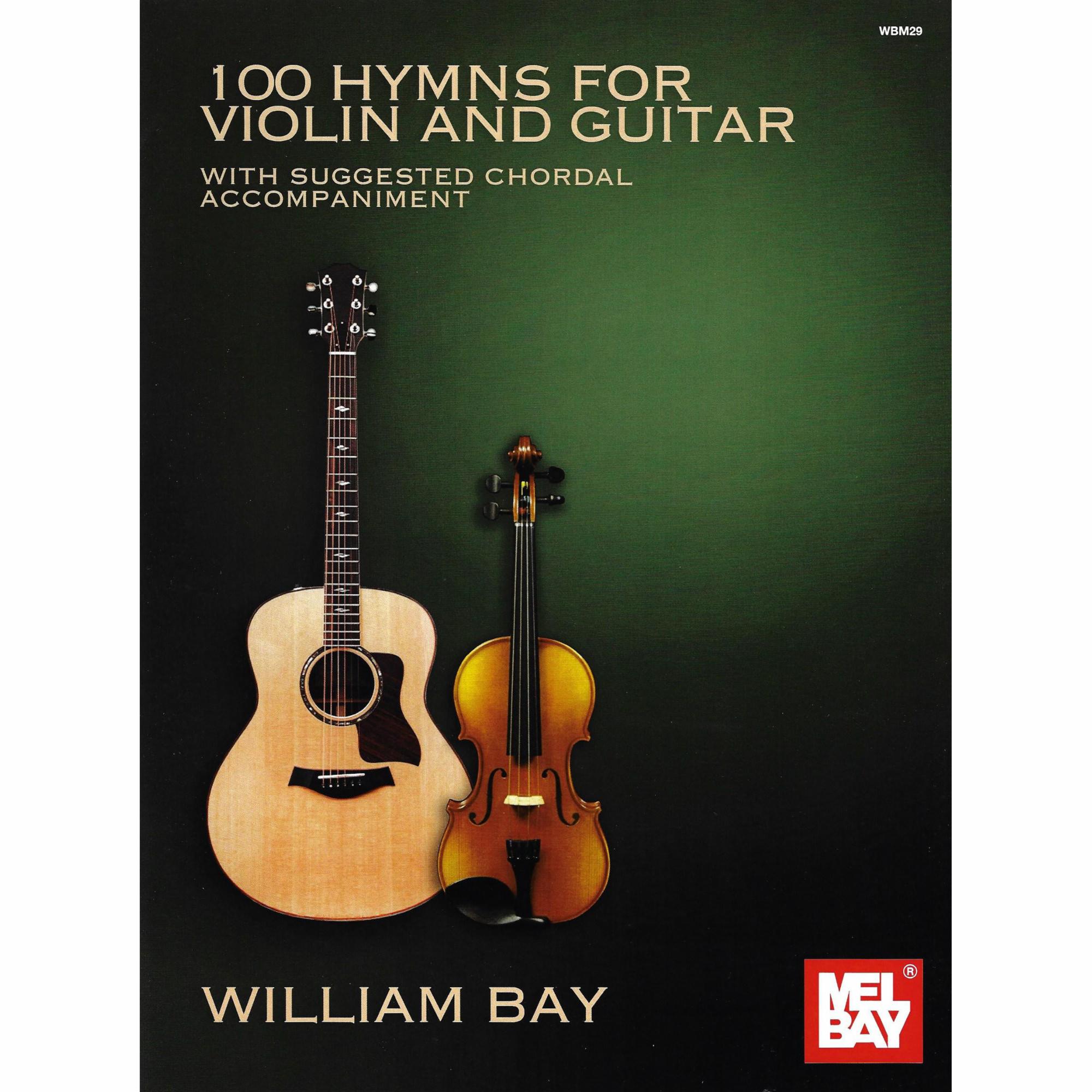 100 Hymns for Violin or Cello and Guitar