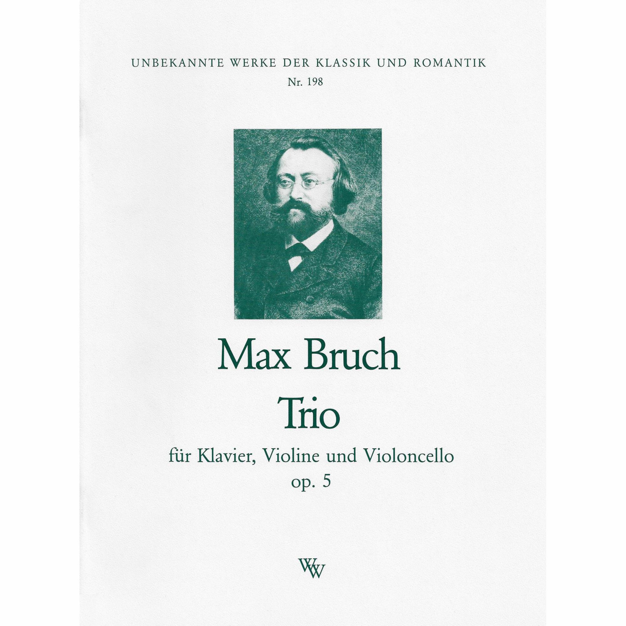 Bruch -- Piano Trio in C Minor, Op. 5