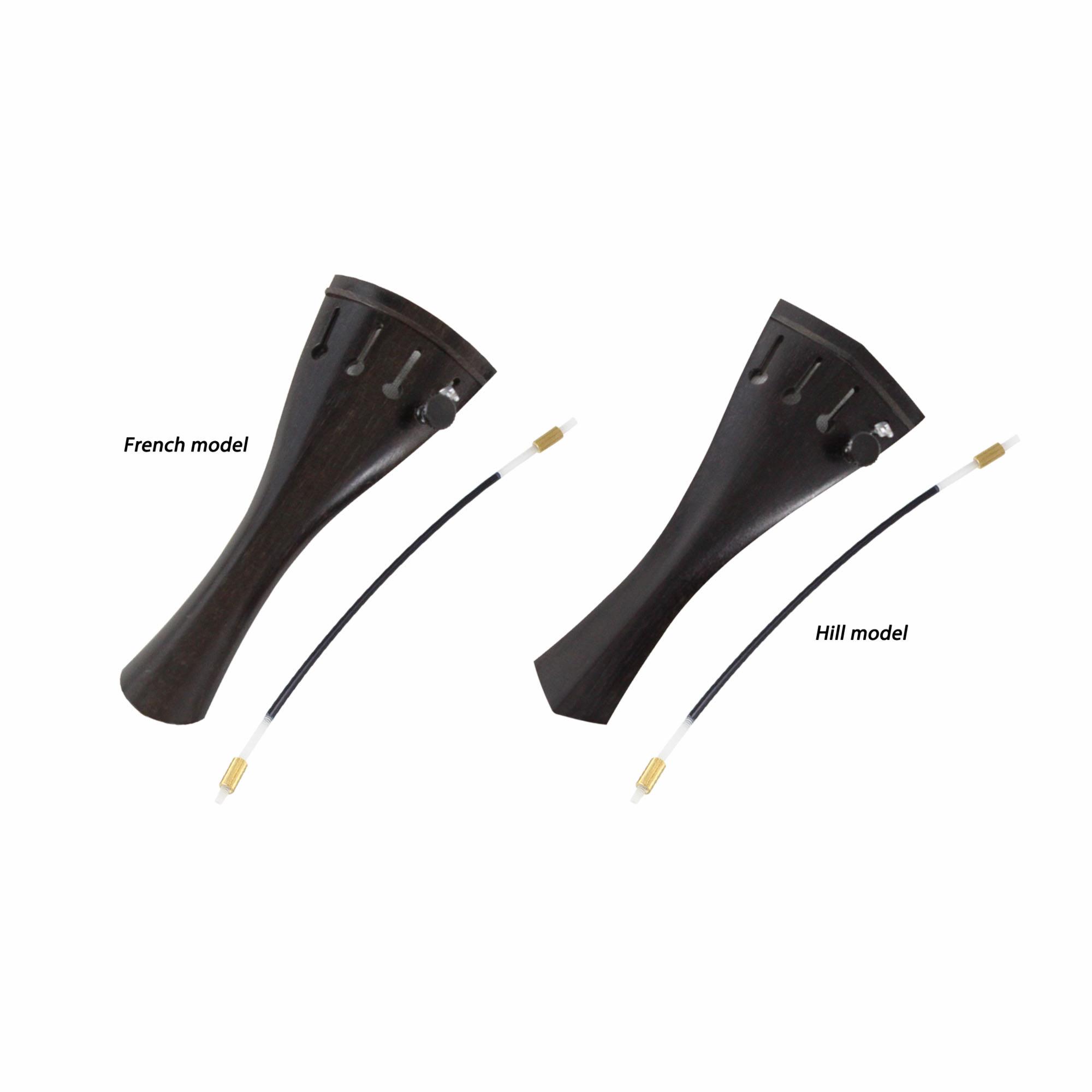 Ulsa Violin Tailpiece w/ Built-in Adjusters