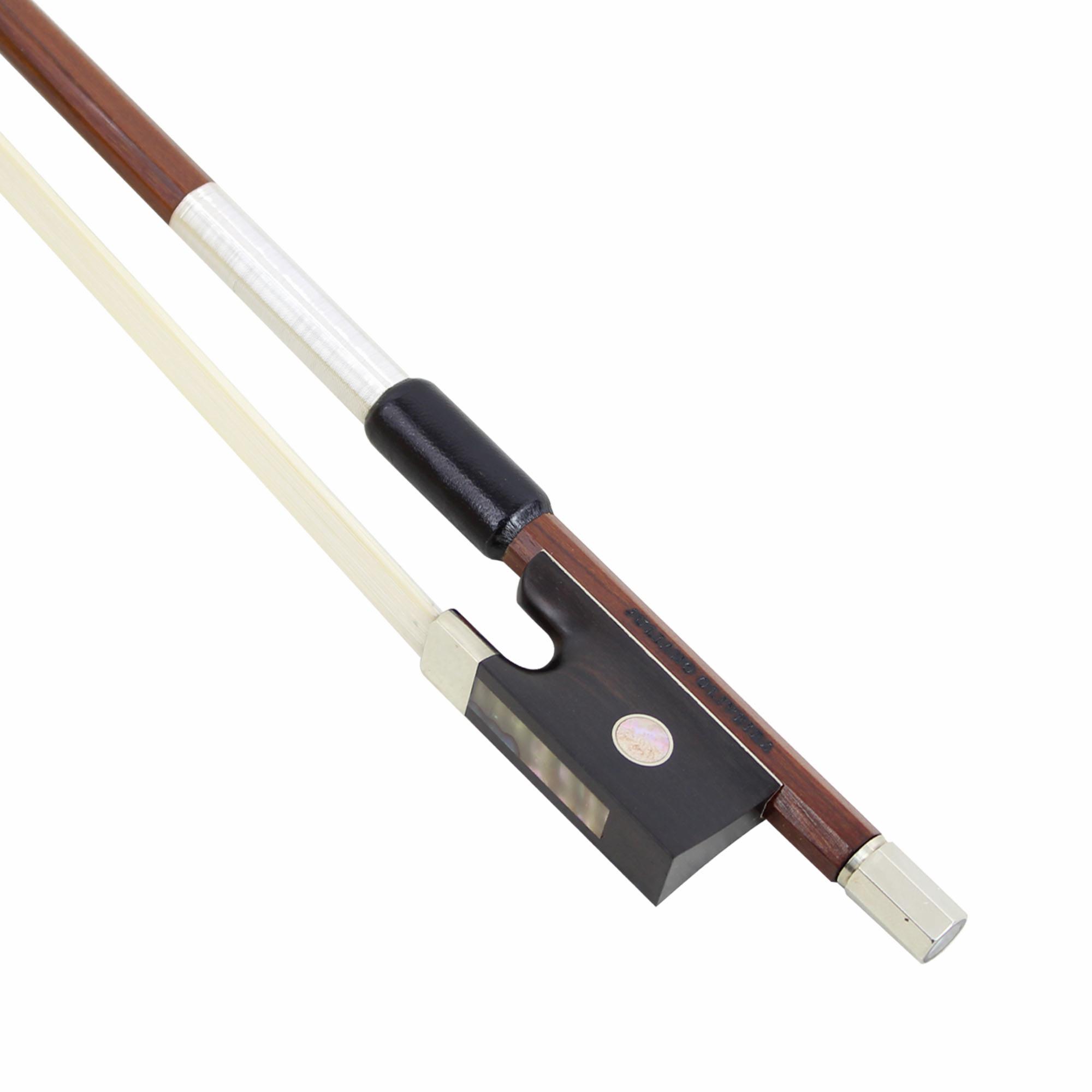 L'Archet IPE Half mounted nickel  Violin Bow