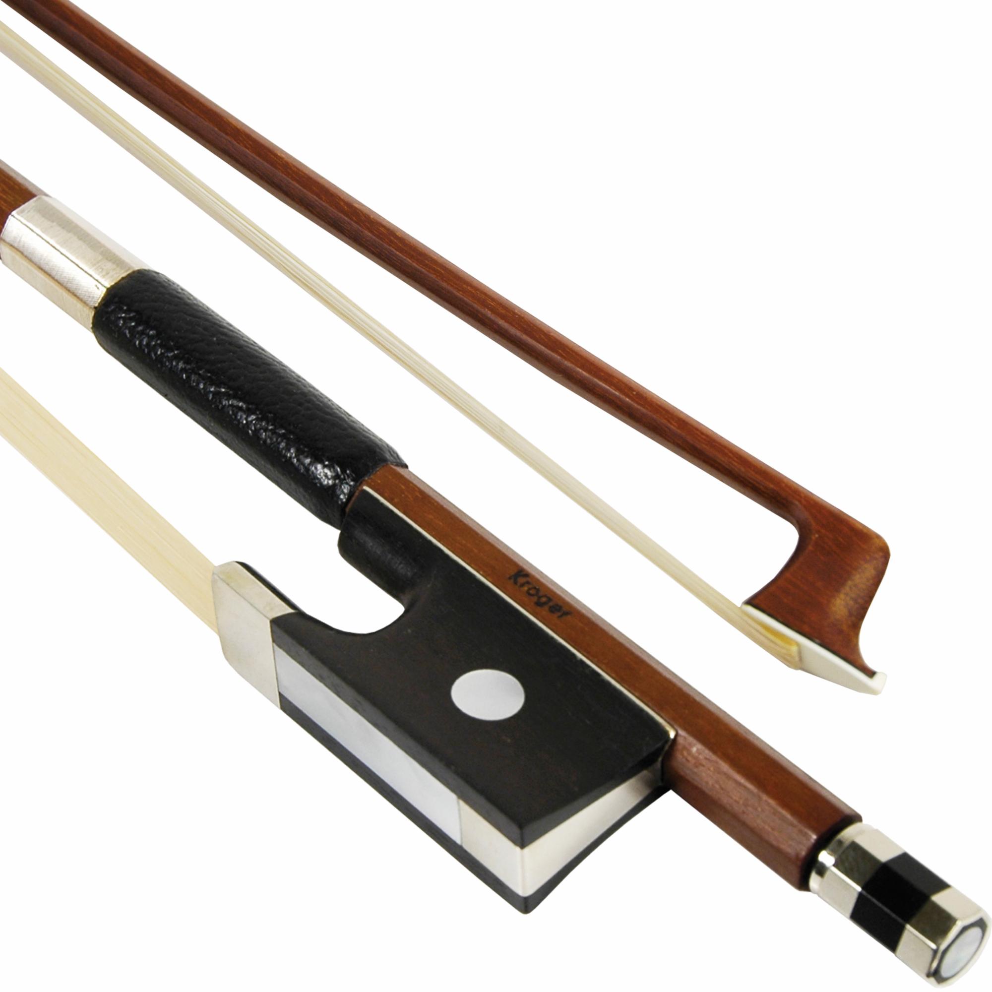 Hans Kroger Octagonal Brazilwood Violin Bow