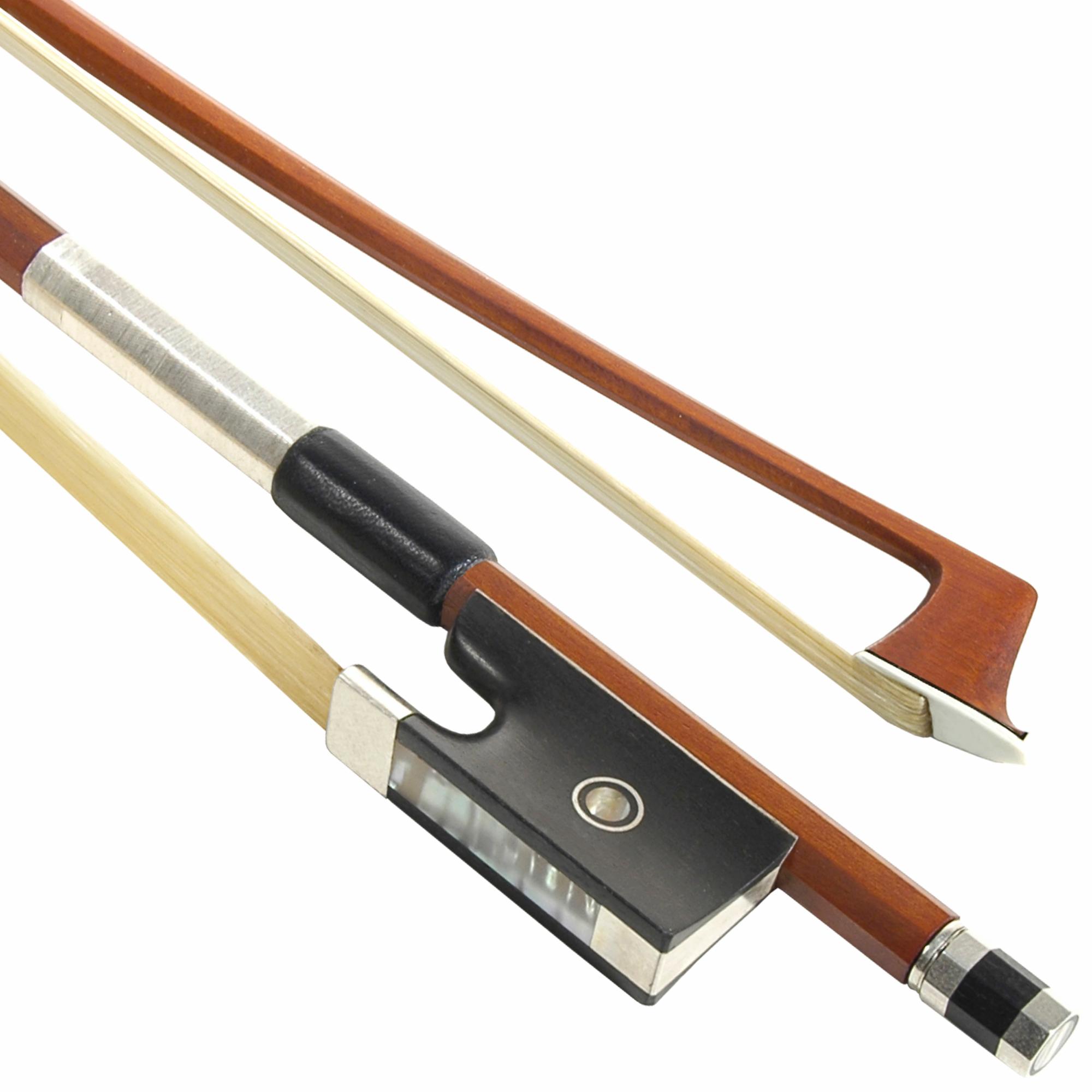 Klaus Mueller Silver Mounted Pernambuco Violin Bow