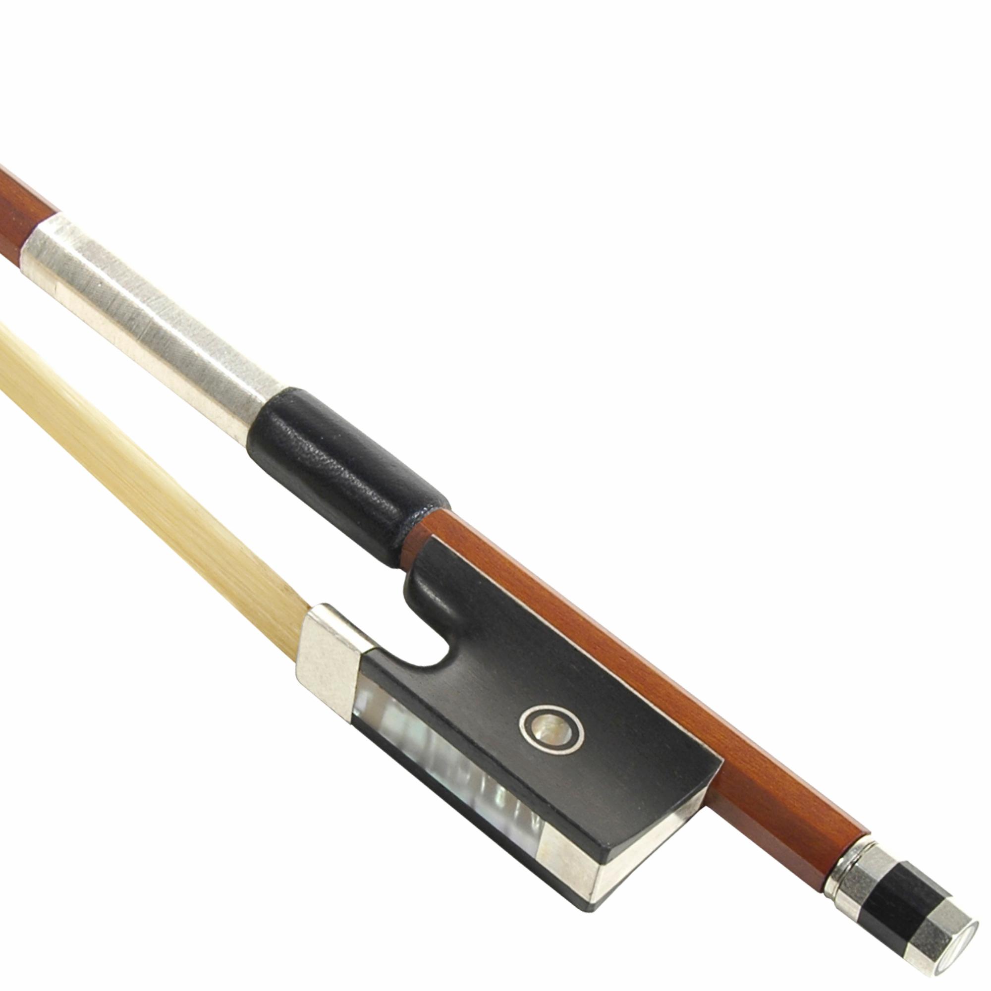 Klaus Mueller Silver Mounted Pernambuco Violin Bow