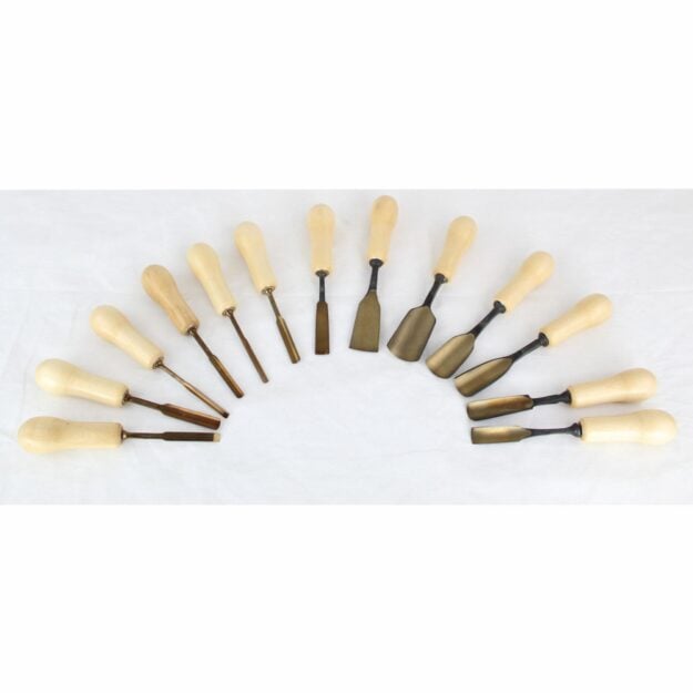 Stubai 13 Piece Violin Scroll Gouge Set - Southwest Strings