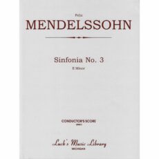 Mendelssohn -- Sinfonia No. 3 in E Minor for String Orchestra