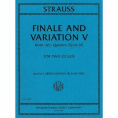 Strauss -- Finale and Variation V, from Don Quixote for Two Cellos