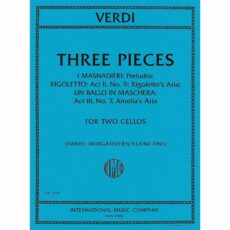 Verdi -- Three Pieces for Two Cellos