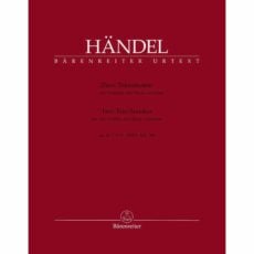 Handel -- Two Trio Sonatas, Op. V, Nos. 7 & 1 for