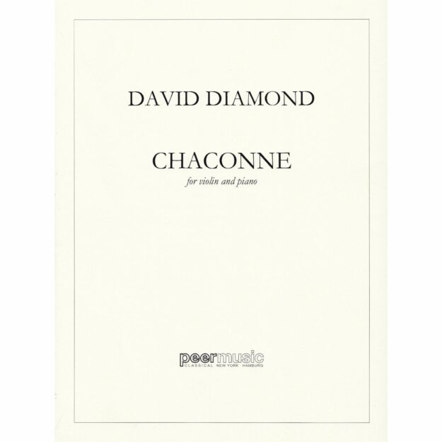 Diamond - Chaconne for Violin and Piano - Southwest Strings