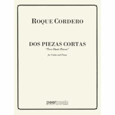 Cordero -- Dor Piezas Cortas for Violin and Piano