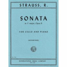 Strauss -- Sonata in F Major, Op. 6 for Cello and Piano