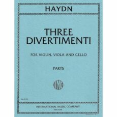 Haydn -- Three Divertimenti for Violin, Viola, and Cello