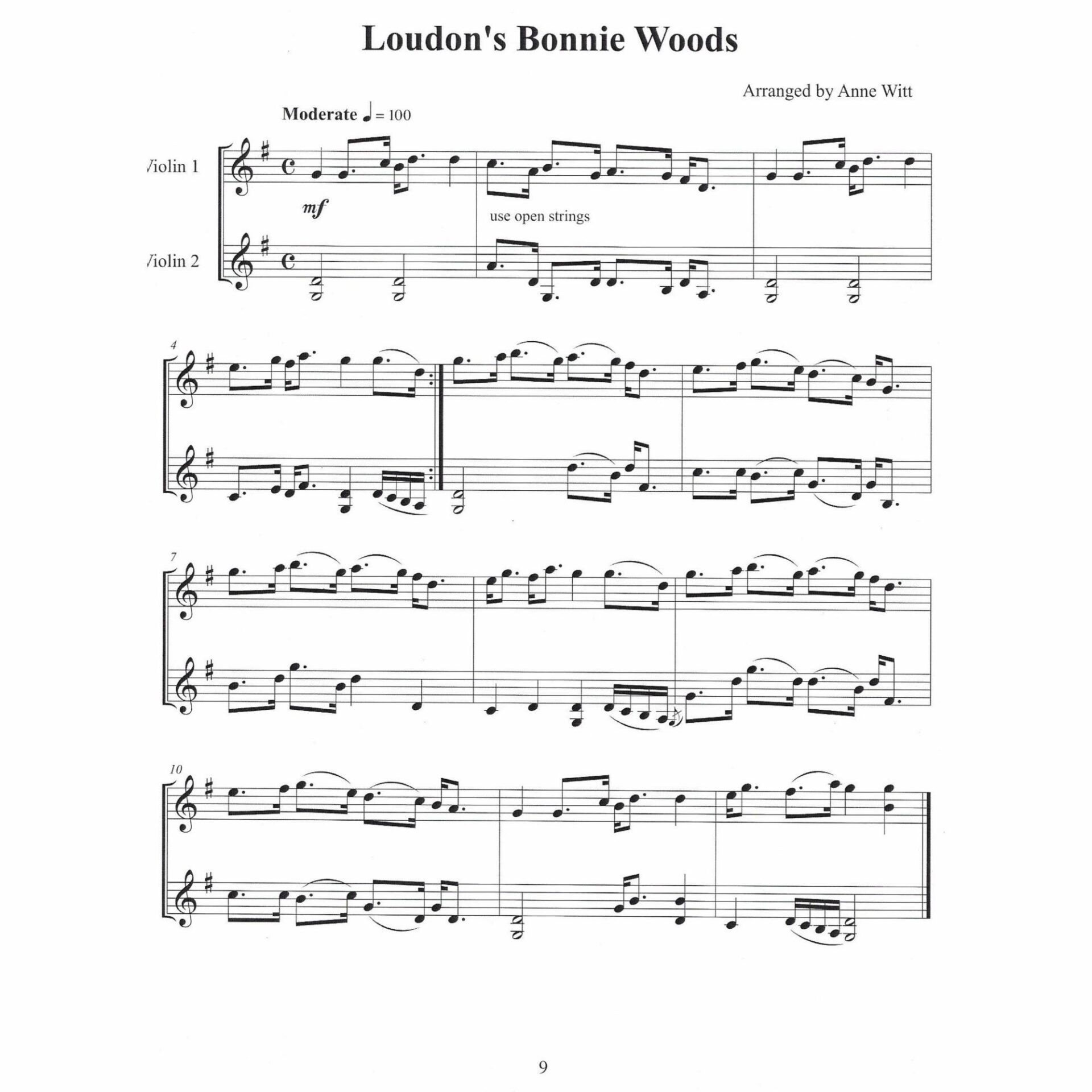 Sample: Violin (Pg. 9)