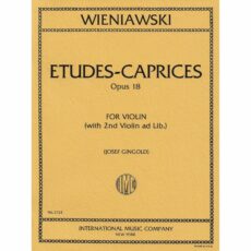 Wieniawski -- Etudes-Caprices, Op. 18 for Two Violins