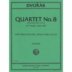 Dvorak -- String Quartet No. 8 in E major, Op. 80