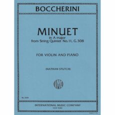 Boccherini -- Minuet in A Major, from String Quintet No. 11, G. 308 for Violin and Piano