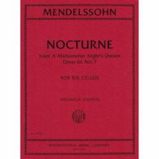 Mendelssohn -- Nocturne, from A Midsummer Night's Dream, Op. 61, No. 7 for Six Cellos