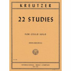 Kreutzer -- 22 Studies for Cello