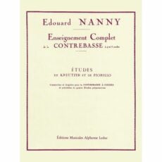 Nanny -- Etudes of Kreutzer and Fiorillo for Bass