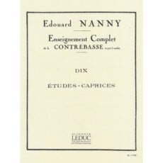 Nanny -- Ten Etudes-Caprices for Bass